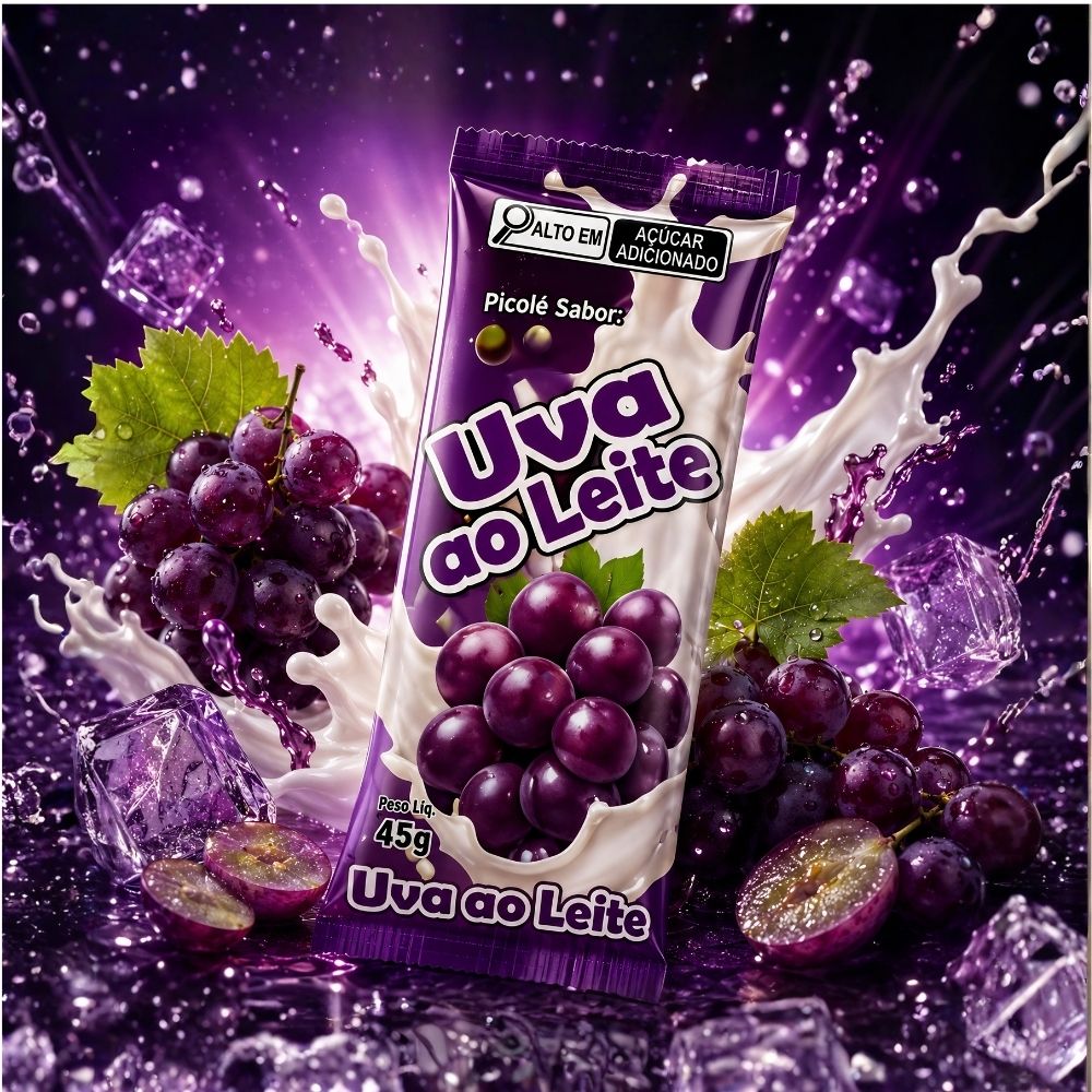 Picolé Uva
